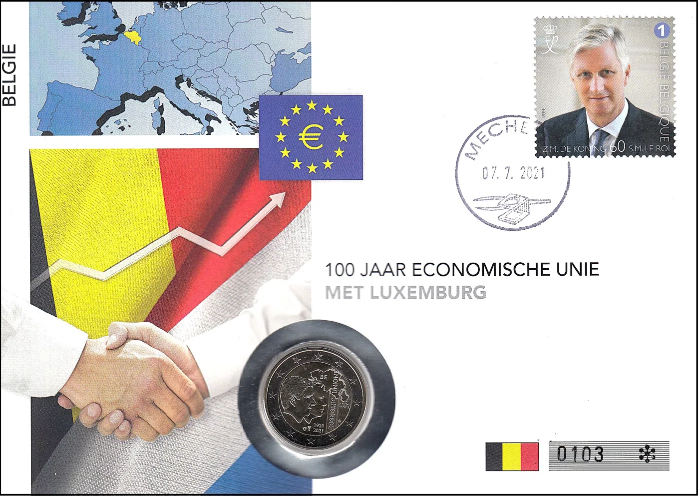 100. OBLETNICA BELGIJSKO-LUKSEMBURŠKE GOSPODARSKE UNIJE